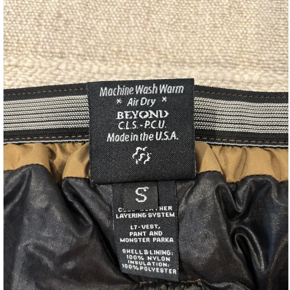 Beyond Clothing Highloft‎ Insulated Cold Weather Pants Coyote Brown Small